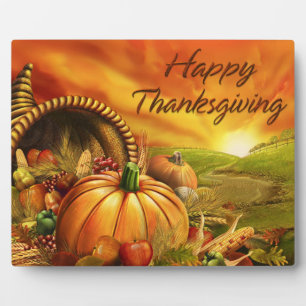 Photo Bon thanksgiving 2 Plaque