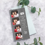 Photo Booth Bookmark Themed Cute Save the Date<br><div class="desc">"Fun Photo Booth Photos" - save the date cards.</div>