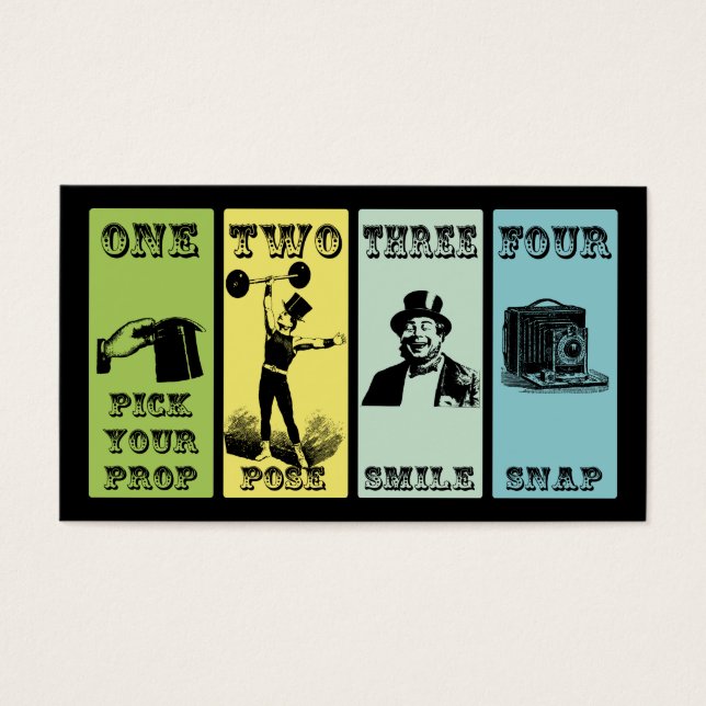 Photo Booth Company Event Vintage (Front)