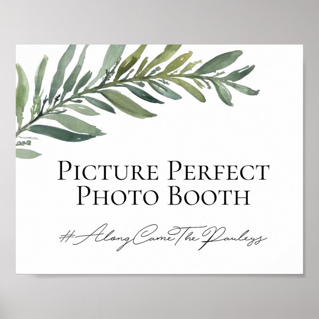 Photo Booth Display Poster (Front)