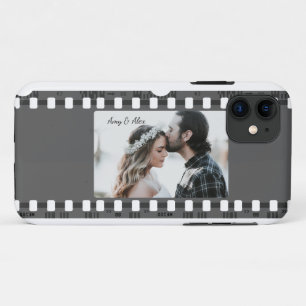 Photo booth film strip personalized photo template iPhone 11 case