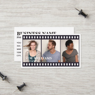 Photo Booth Film Strips Photography Calling Card