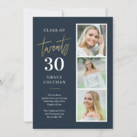 Photo Booth Graduation Announcement Invitation
