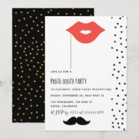 Photo Booth Party Invitation