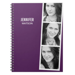 Photo Booth Personalized Notebook
