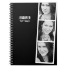 Photo Booth Personalized Notebook