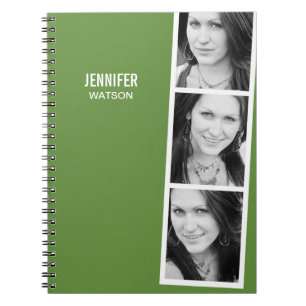 Photo Booth Personalized Notebook