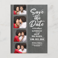 Photo Booth Photos Fun Save the Date