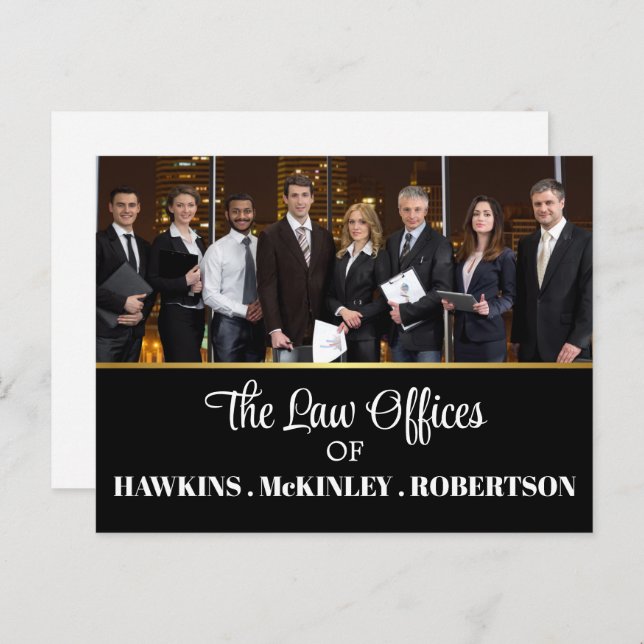 Photo Business Postcard (Front/Back)