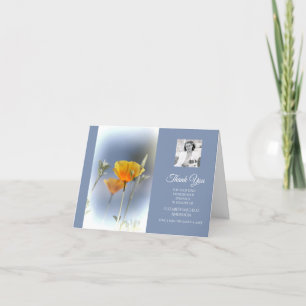 Photo by Sympathy Thank You California Poppies Card