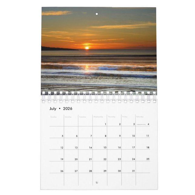 Photo Calendar with photos from Haida Gwaii Island (Jul 2026)