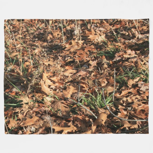 PHOTO CAMO #13 FLEECE BLANKET (Front (Horizontal))