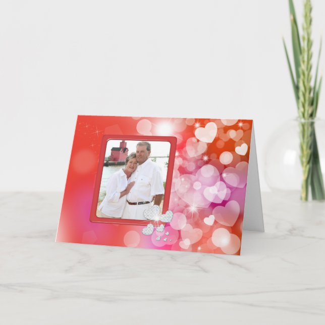 Photo Card for Valentine's Day (Front)
