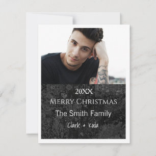 Photo Card in Black - HAMbyWG