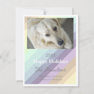Photo Card in Mixed Pastel - HAMbyWG