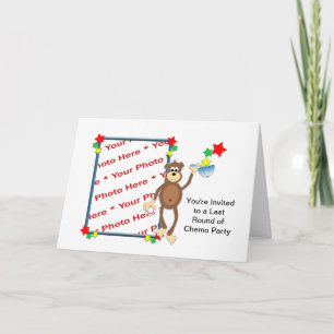 Photo Card - Last Round of Chemo Party Invitation