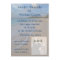 Photo Card Marriage Announcement Pretty Beach