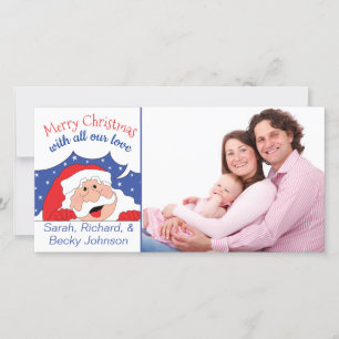 Photo Card Santa Says...
