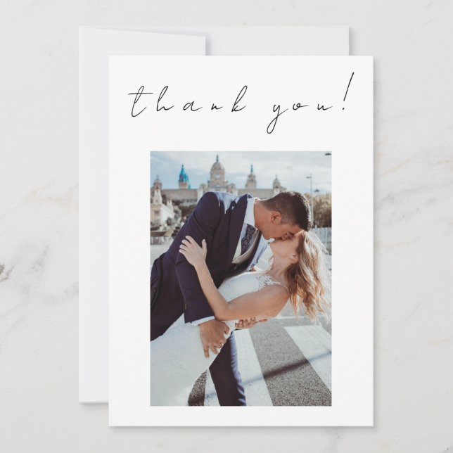 Photo Carte de remerciements Twin Flamme Mariage T (Devant)