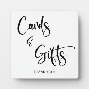 Photo Cartes et cadeaux Signal Mariage Tabletop Plaque