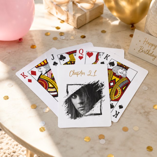 Photo Chapter 21  birthday Playing Cards (Creator Uploaded)