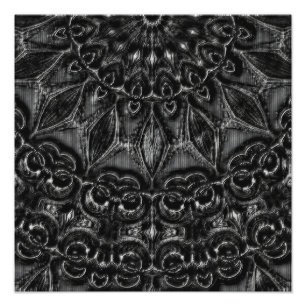 Photo Charcoal Mandala