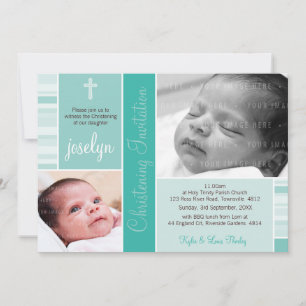 PHOTO CHRISTENING INVITES :: essence 9L