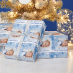 Photo Christmas, Hanukkah,Chanukah  Wrapping Paper<br><div class="desc">Photo Christmas, Chanukah, Hanukkah Custom Wrapping Paper. Add your favourite photo to create wrapping paper that no one will want to tear. It is a gift in itself. Imagine Mom's, Grandma's, Grandpa's, Uncle, Aunt, Dad's face when they see this wrap on their gift. So cute, so special. CUSTOMIZE WITH YOUR...</div>