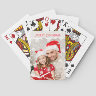 Photo Christmas Playing Cards