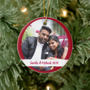 Photo Christmas Tree Ornament