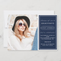 PHOTO CLASS OF 2016 GRADUATION Invitation