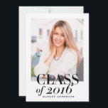 PHOTO CLASS OF 2016 GRADUATION Invitation<br><div class="desc"></div>