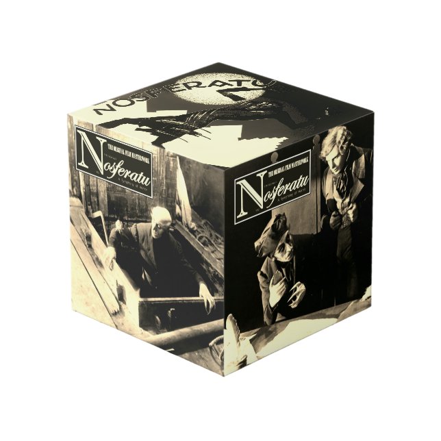 Photo Classic Nosferatu Horror Film Cube  (Angle devant)