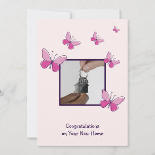 Photo clé Félicitations pour votre nouvelle carte