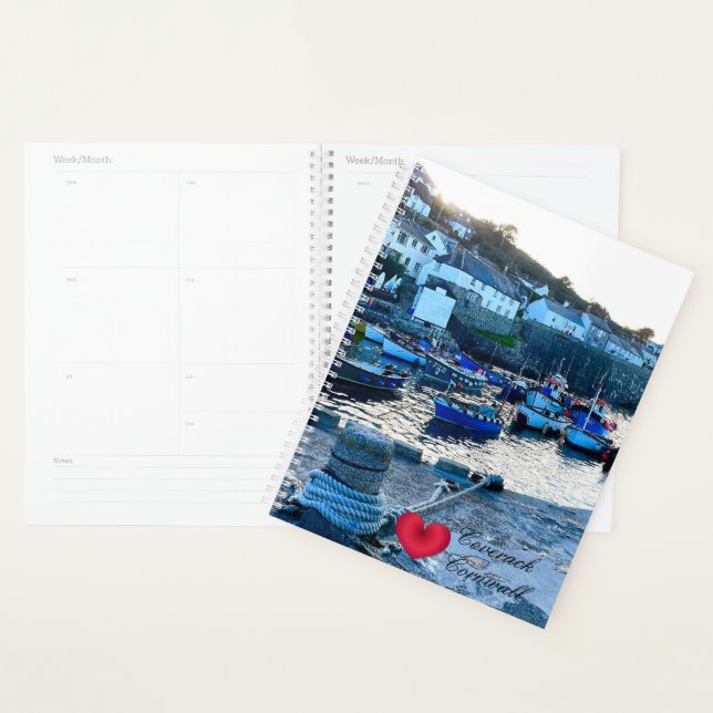 Photo Coeur Personnalisé Couverture Port Dusk Corn (Devant avec enveloppe)