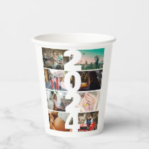 Photo collage 2024 Paper cup