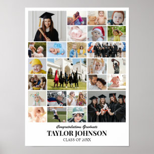 Photo Collage 25 Pictures 12x16 18x24 24x32 30x40 Poster
