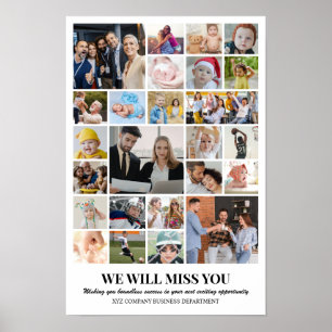 Photo Collage 25 Pictures 12x18 16x24 20x30 24x36 Poster