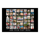 Photo Collage 45 Photos Personalized Custom Colour