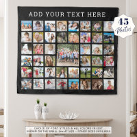 Photo Collage 45 Photos Personalized Custom Colour