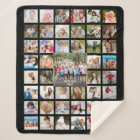 Photo Collage 45 Pictures Personalized Black