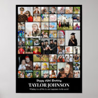 Photo Collage 50 Pictures 12x16 18x24 24x32 30x40