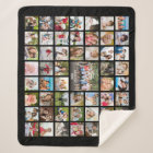 Photo Collage 53 Photos Personalized Black