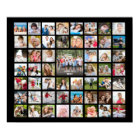Photo Collage 53 Photos Personalized Custom Colour