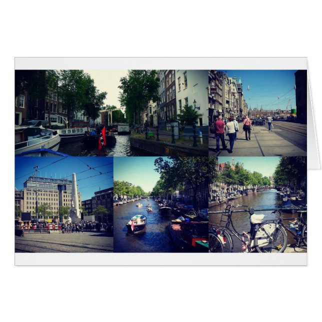 Photo collage Amsterdam 1 (Devant horizontal)