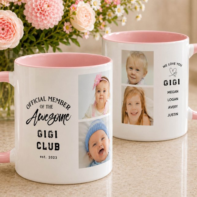 Photo Collage Awesome GIGI Mug (Creator Uploaded)