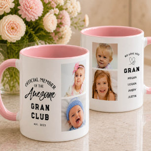 Photo Collage Awesome GRAN Mug