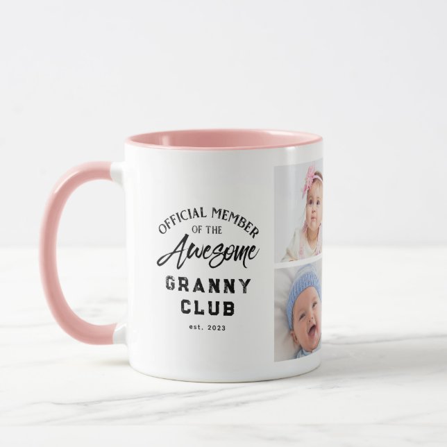 Photo Collage Awesome GRANNY Mug (Left)