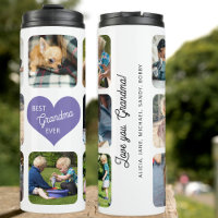 Photo collage best grandma ever text personalized