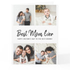 Photo Collage Carte de fête des mères pour maman